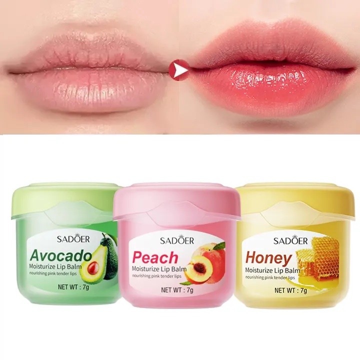 Sadoer Увлажняющий бальзам для губ Peach Moisturize Lip Balm