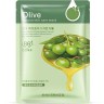 Питательная и увлажняющая тканевая маска для лица Olive