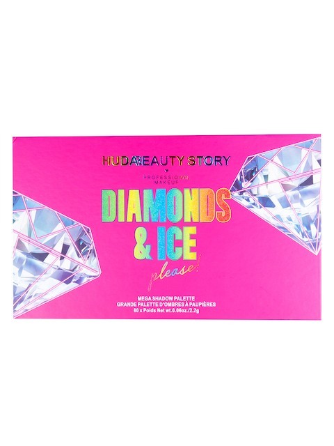 Тени для век  80 colors матовые+сатиновые Diamonds&Ice