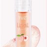 TUZ Натуральное фруктовое масло-блеск для увлажнения и питание губ, персик