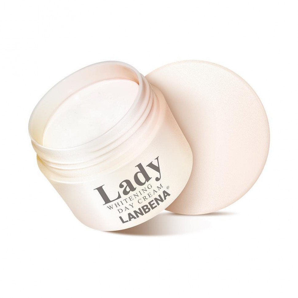 LANBENA Отбеливающий дневной крем для лица  Lady Whitening Day Cream 35г