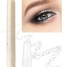 Карандаш  "Кiss beauty eyeshadow pencil" блестящий белый