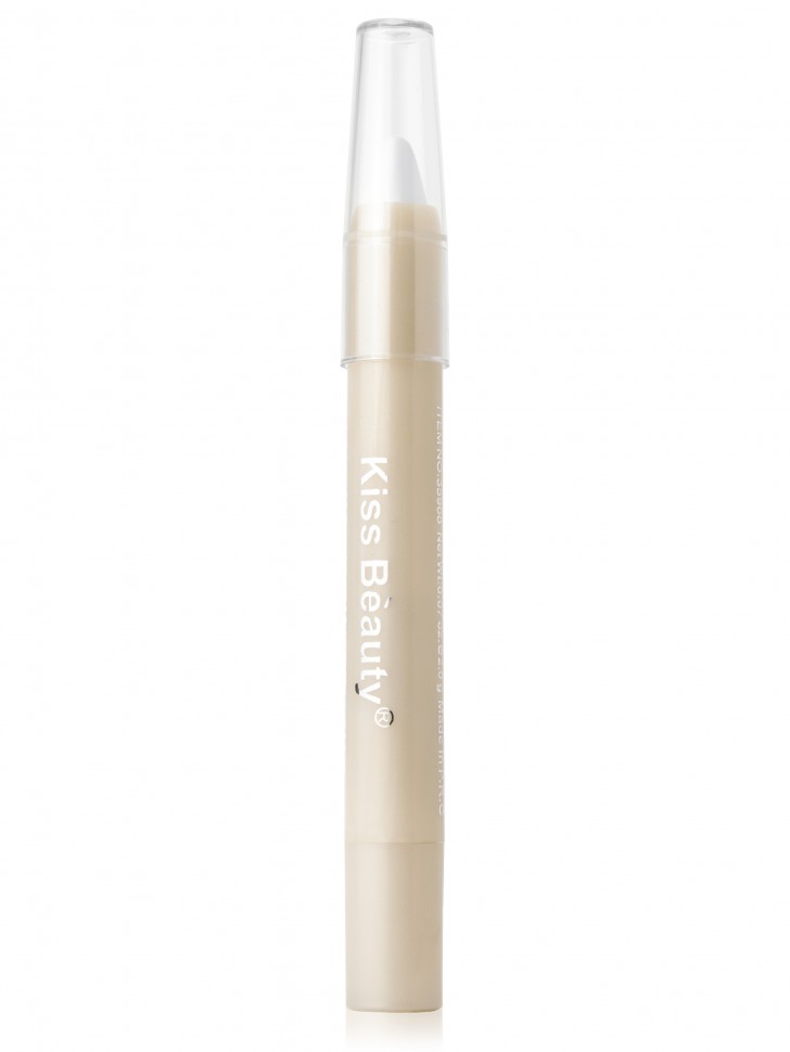 Карандаш "Kiss beauty eyeshadow pencil" белый