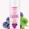 TUZ Натуральное фруктовое масло-блеск для увлажнения и питание губ, виноград